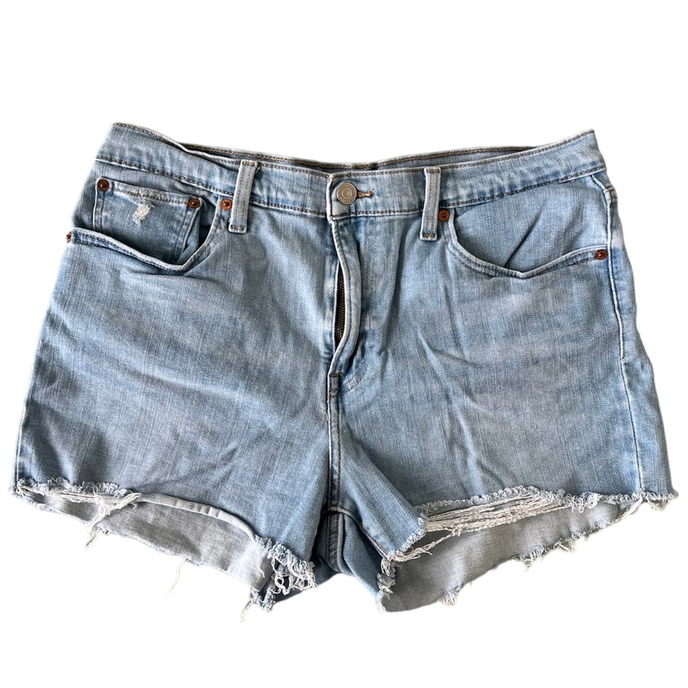 Levis Women High Rise Shorts